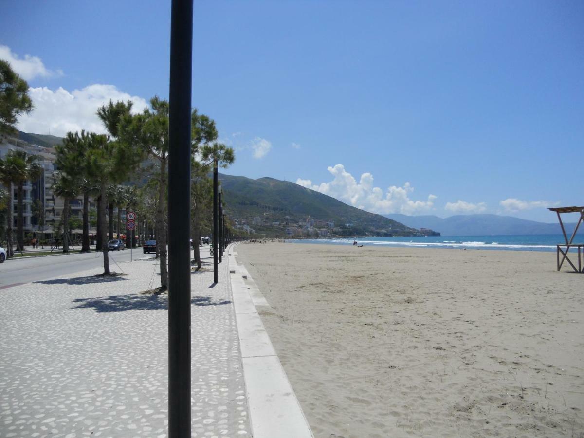 Lungomare Apartament Sea View Vlorë Eksteriør bilde