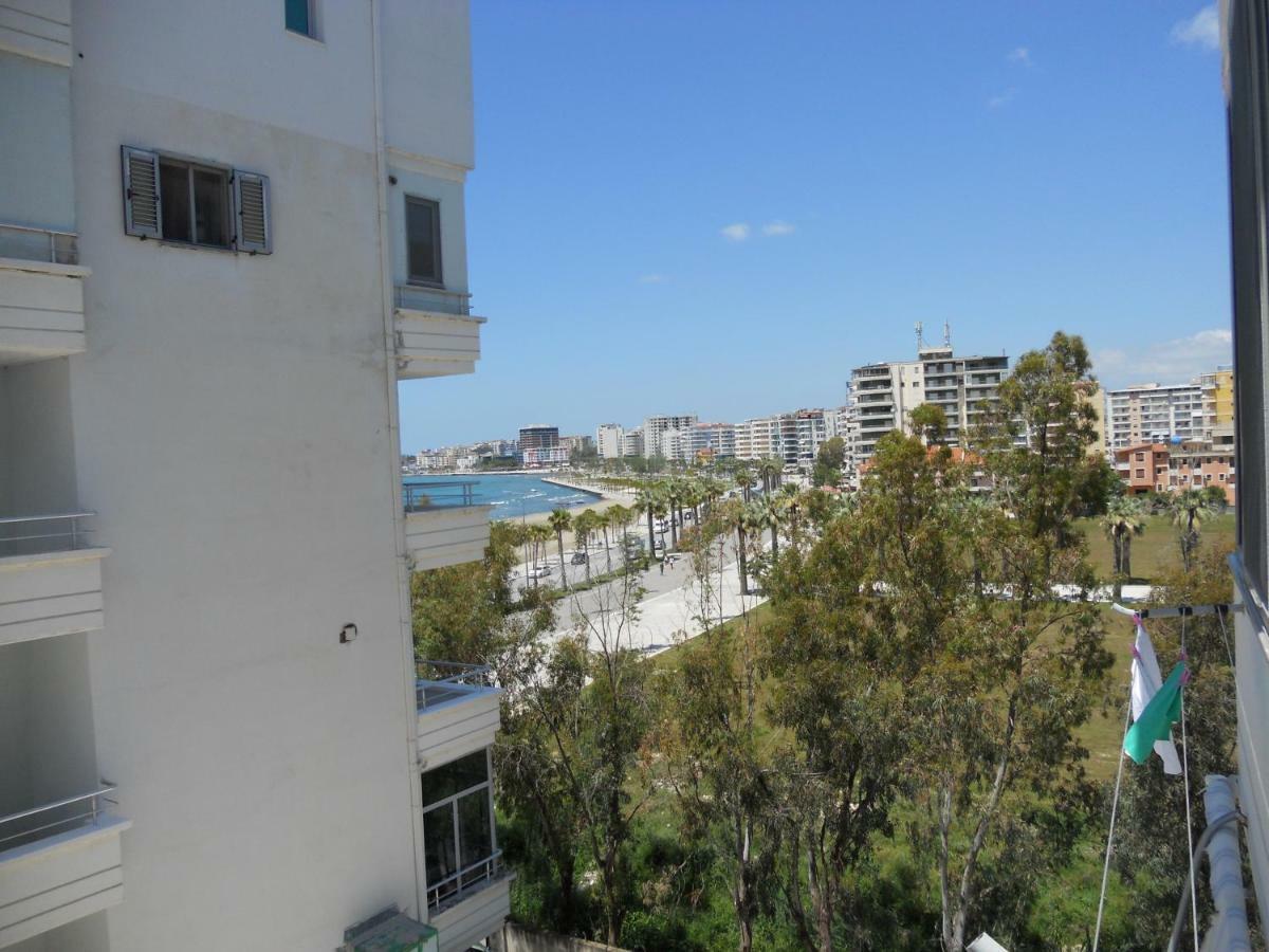 Lungomare Apartament Sea View Vlorë Eksteriør bilde